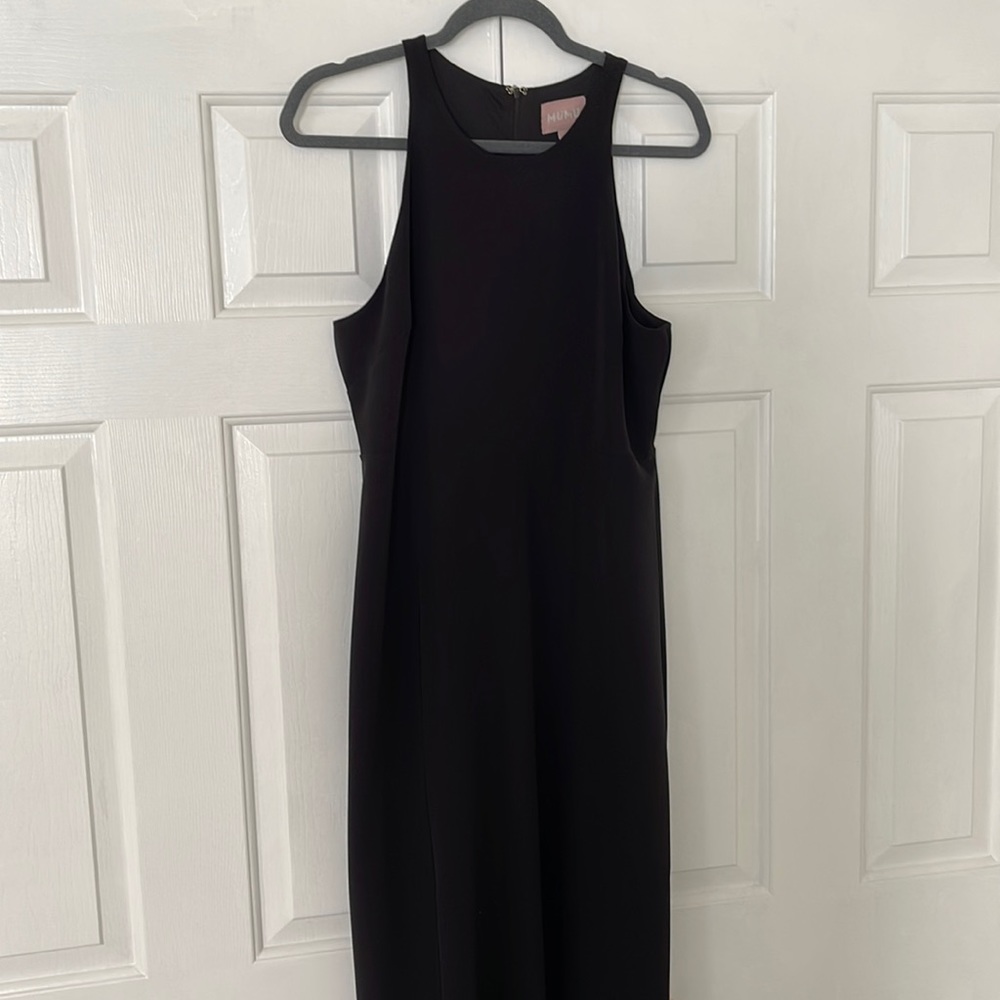 Show Me Your Mumu | Black Crepe Gown